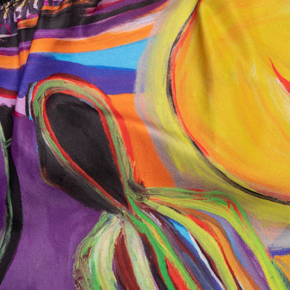 Long Print Shorts - Multicolored