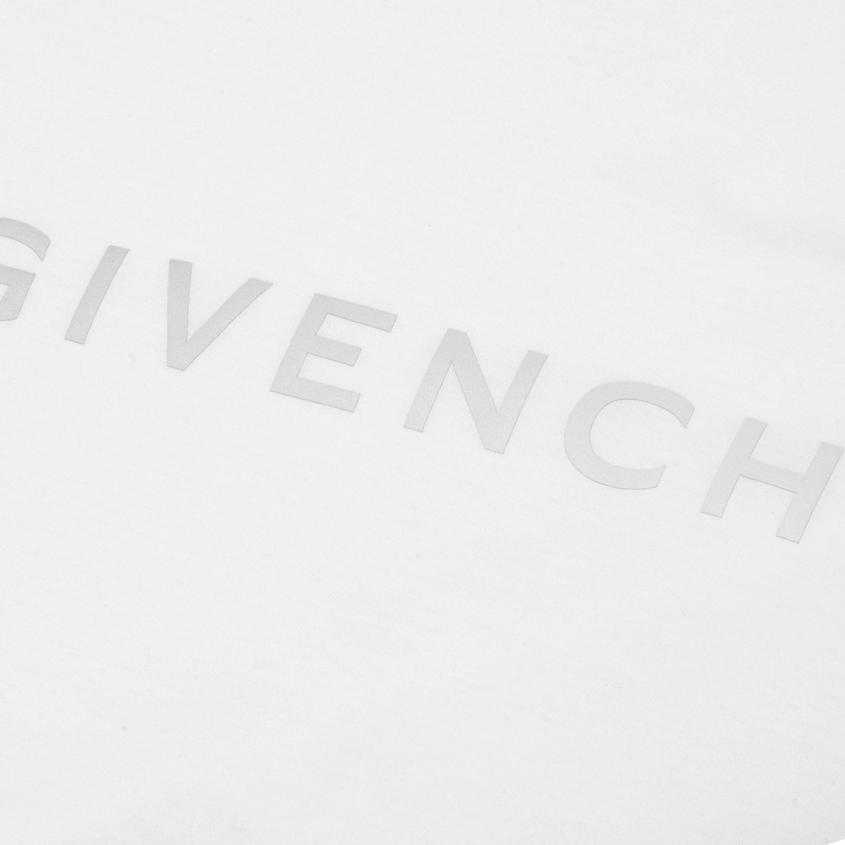 Reflective Slim Fit T-Shirt - White