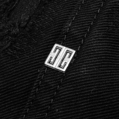 Slim Fit 5 Pocket Trousers - Black