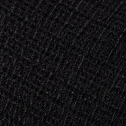 Straight Fit Denim Trousers - Flat Black