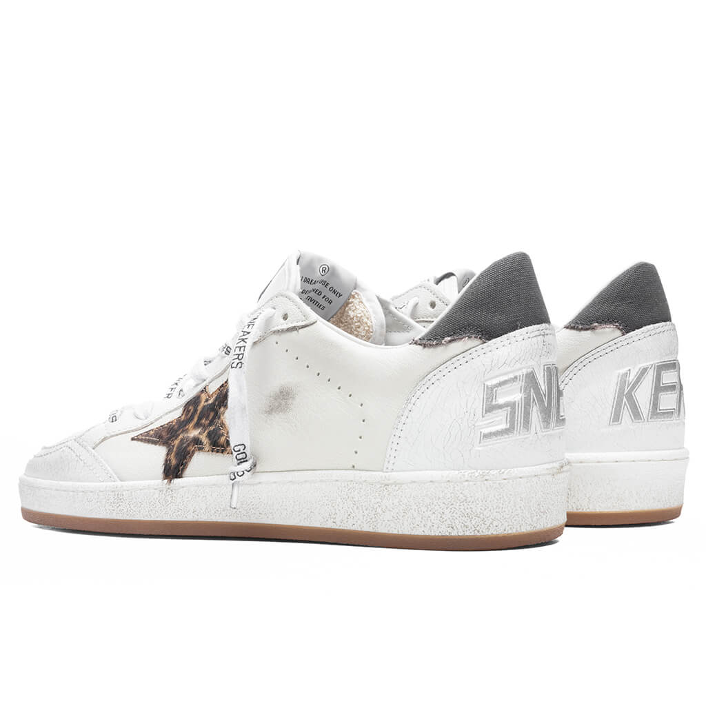 Ball Star - White/Beige Brown/Black Leo