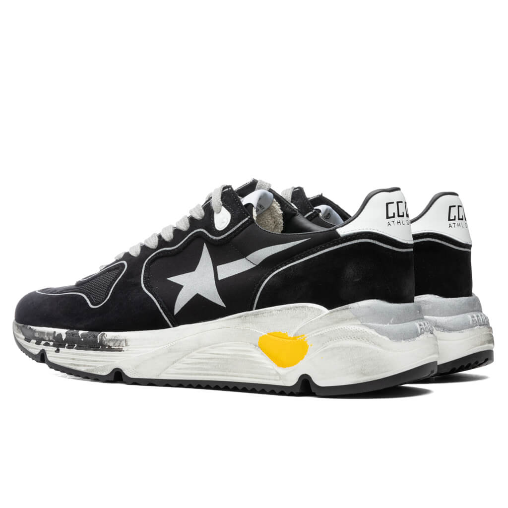 Running Sole - Black/Silver
