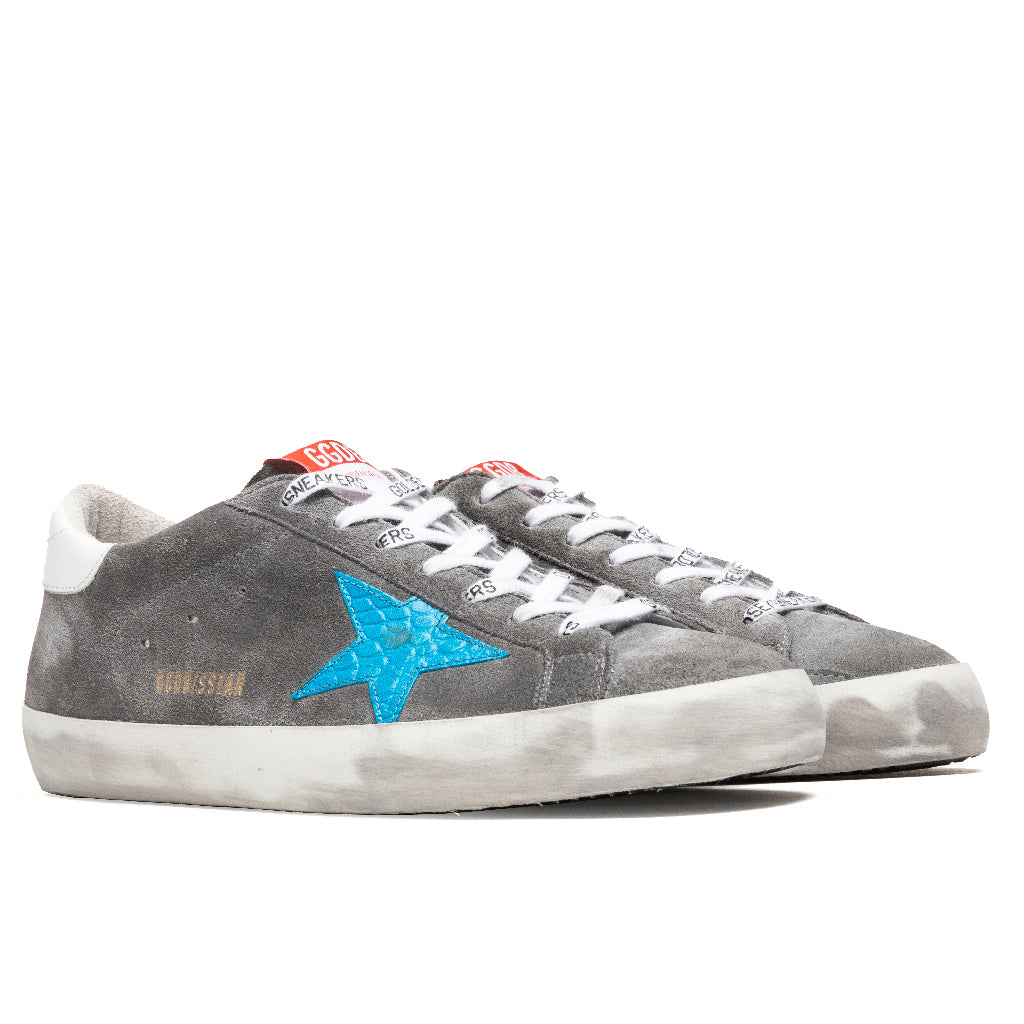Super-Star Sneakers - Grey/Turquoise