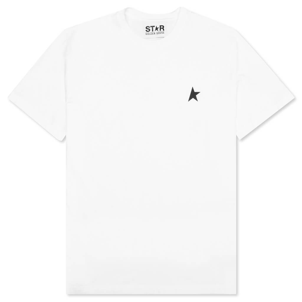 Star M's Regular T-Shirt - Optic White/Black
