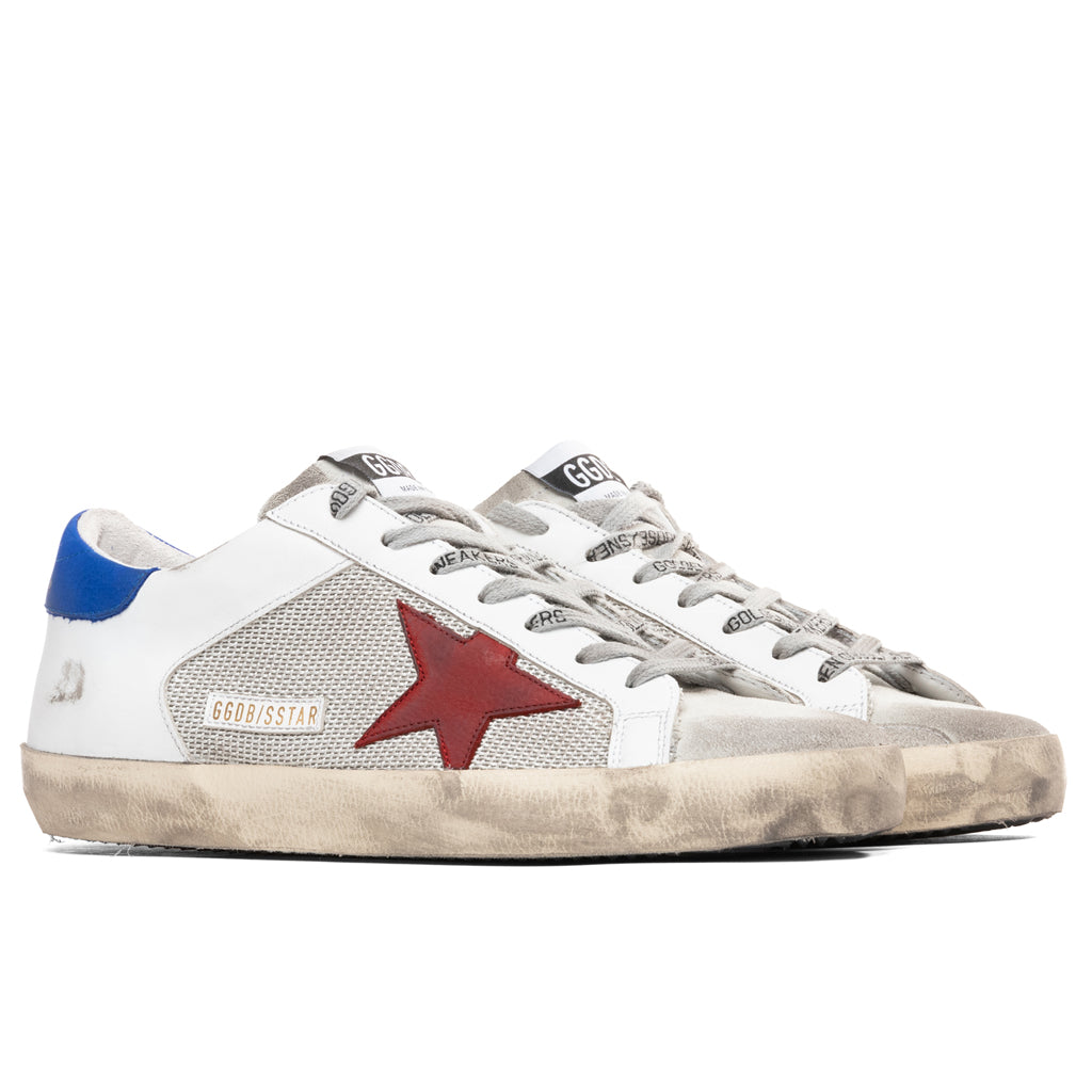 Super-Star Sneakers - Silver/White/Red