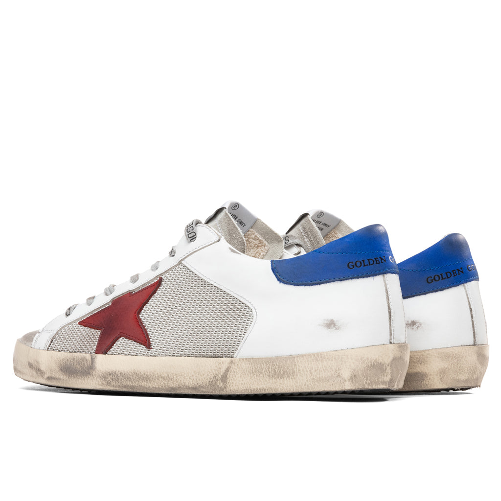 Super-Star Sneakers - Silver/White/Red
