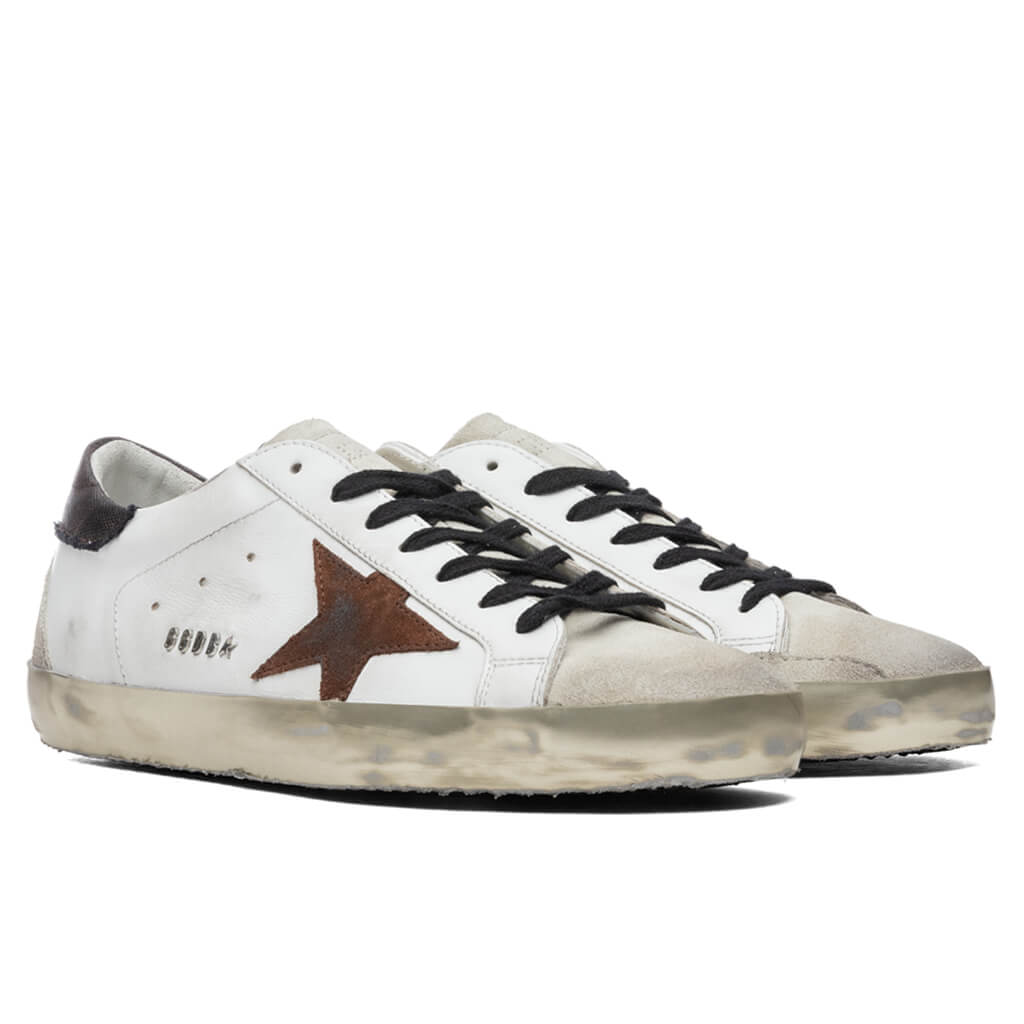 Super-Star Sneakers - White/Chestnut