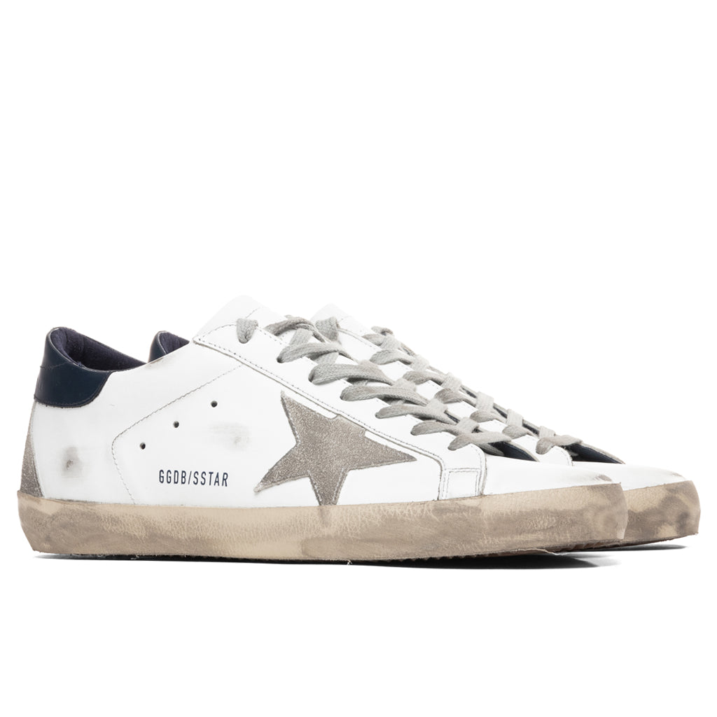 Super-Star Sneakers - White/Ice/Night Blue