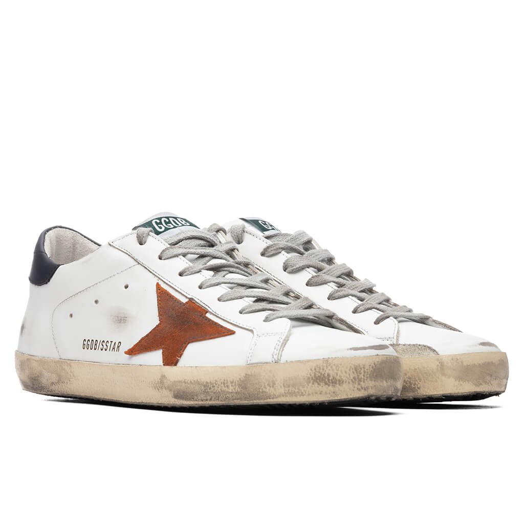 Super-Star Sneakers - White/Orange