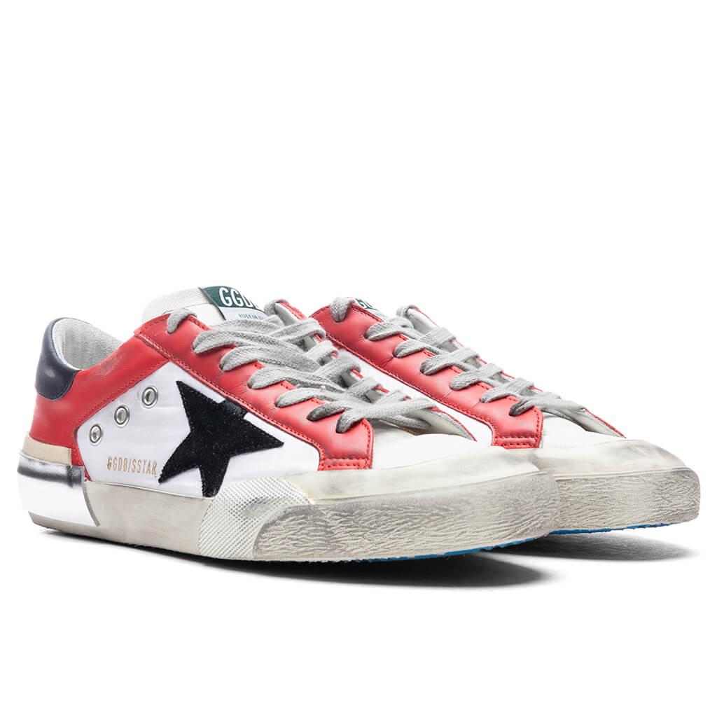 Super-Star Sneakers - White/Red/Black