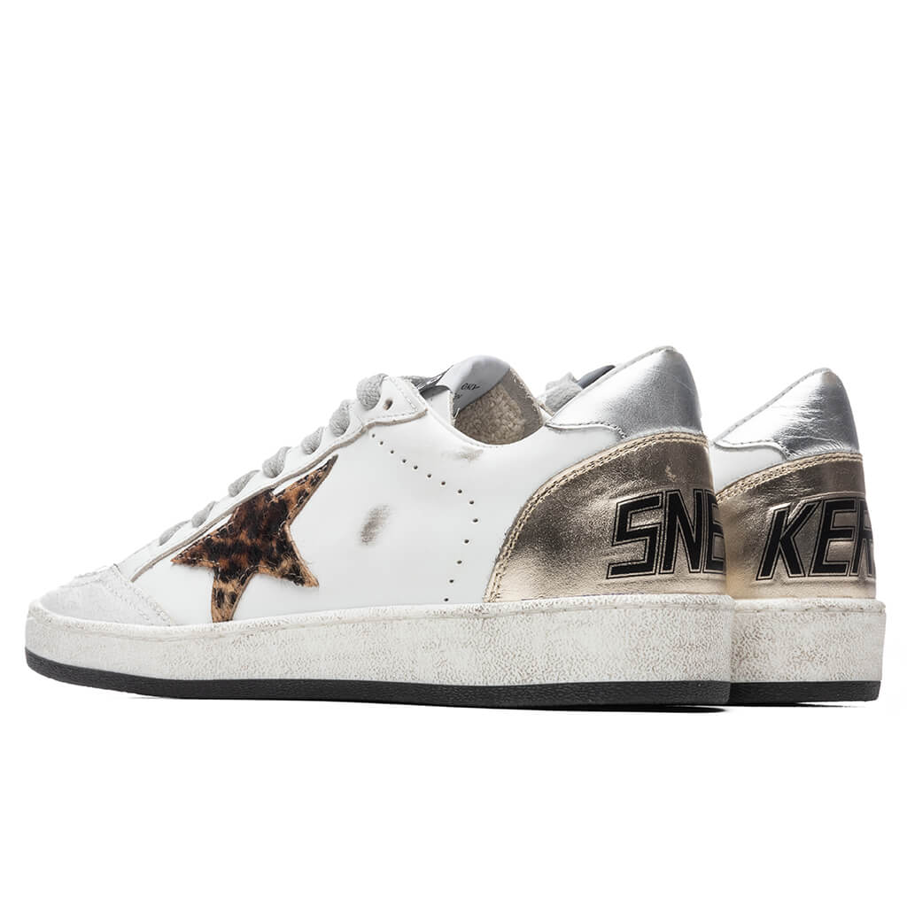 Women's Ball Star - White/Beige Brown