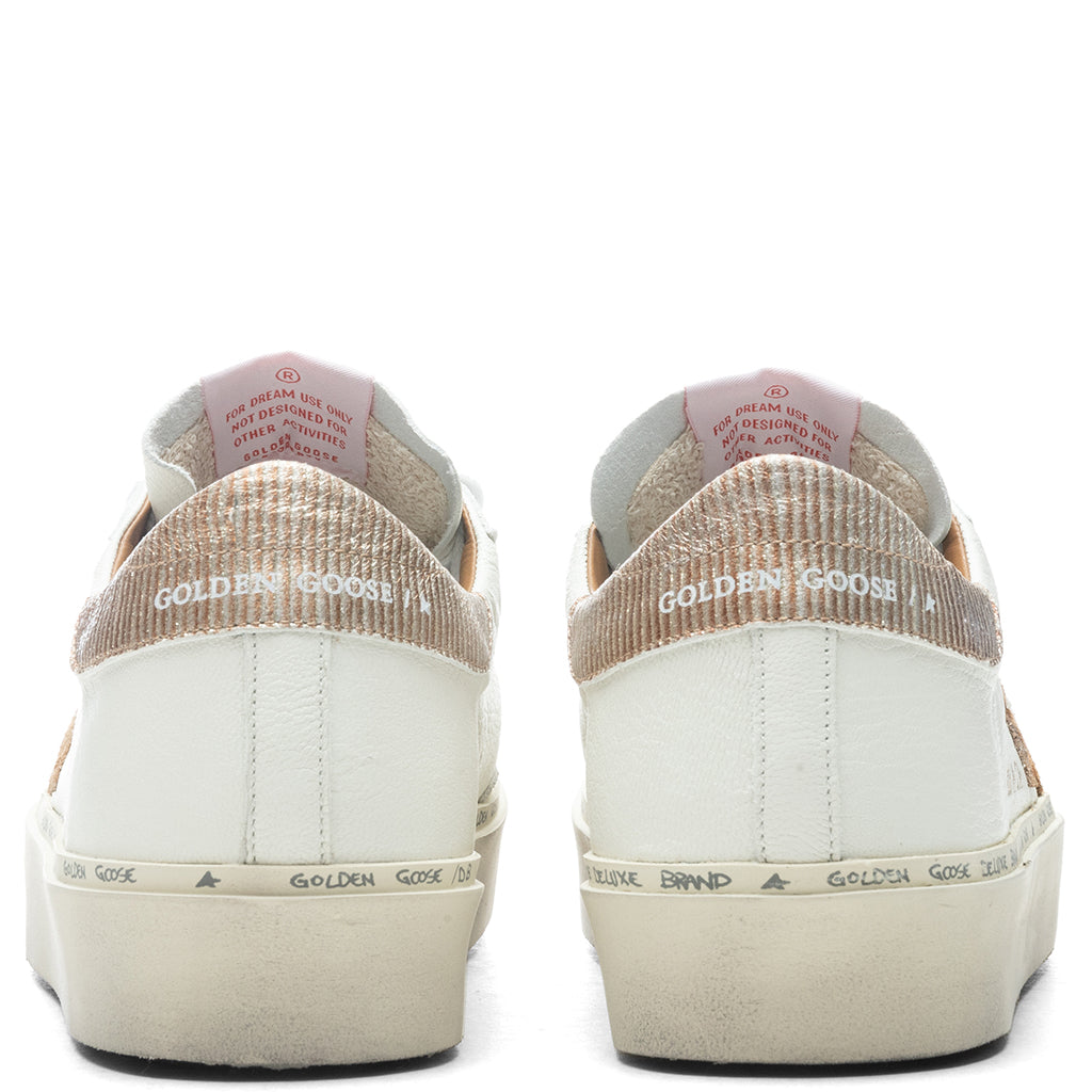 Women's Hi-Star - White/Cream Light Brown Giraffe