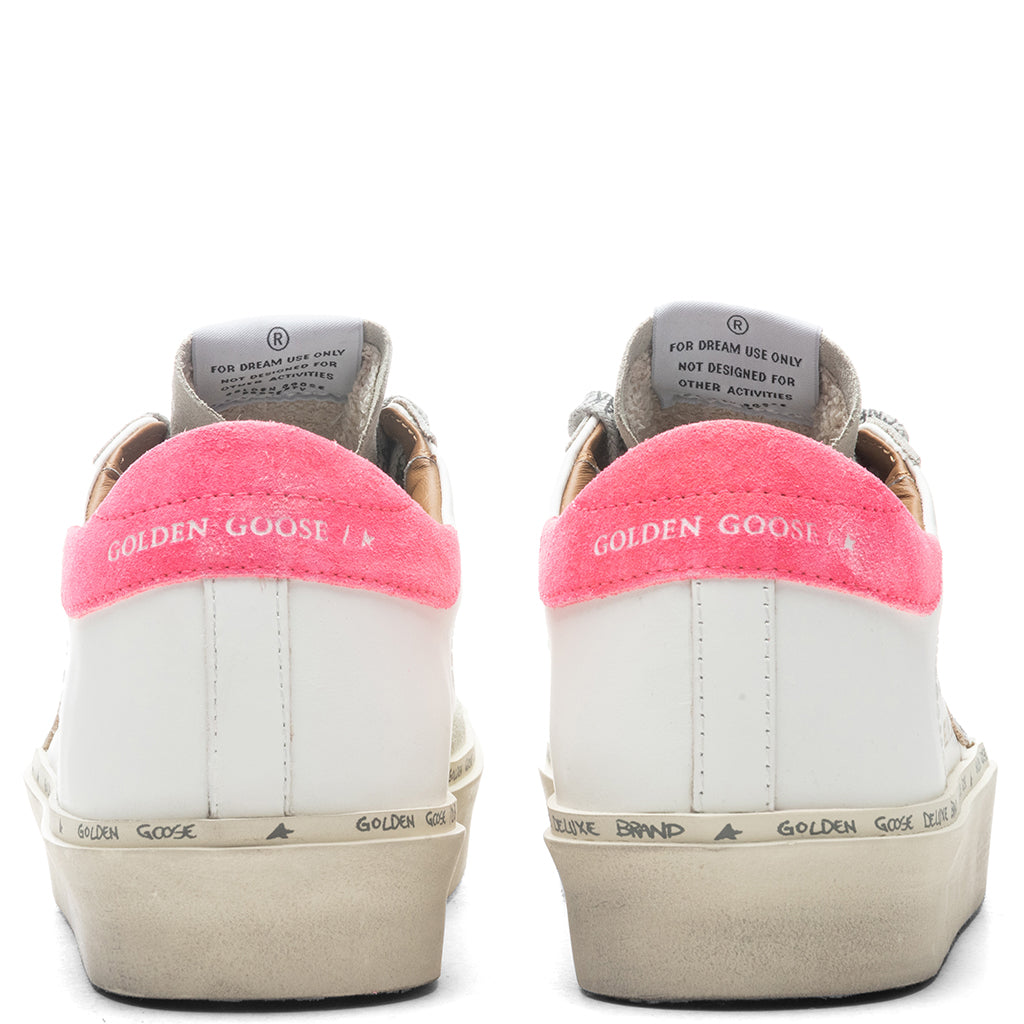 Women's Hi Star - White/Lobster Fluorescent