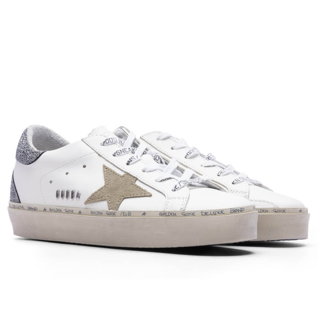 Women's Hi-Star - White/Taupe/Silver