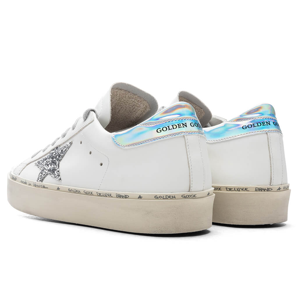 Women's Hi Star "Glitter Star" - White/Silver