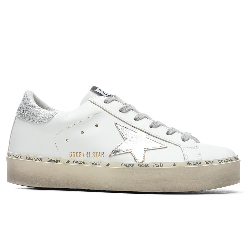 Women's Hi Star Laminated - White/Silver
