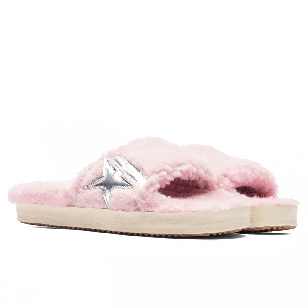 Women's Shearling Poolstar - Antique Pink/Silver