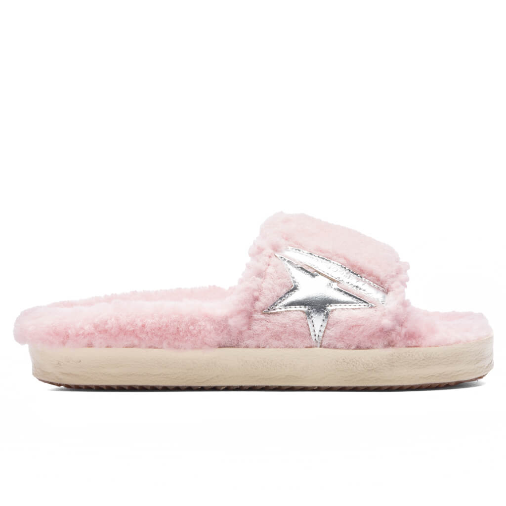Women's Shearling Poolstar - Antique Pink/Silver