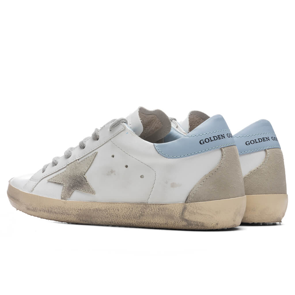 Women's Super-Star Sneakers - White/Ice/Powder Blue