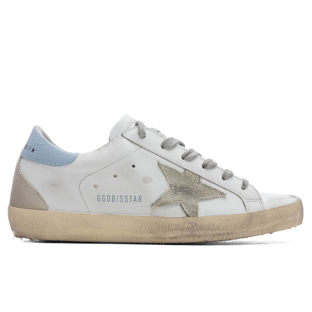 Women's Super-Star Sneakers - White/Ice/Powder Blue