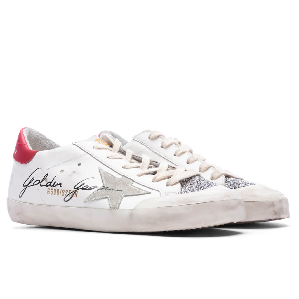 Women's Super-Star Penstar - White/Silver/Red