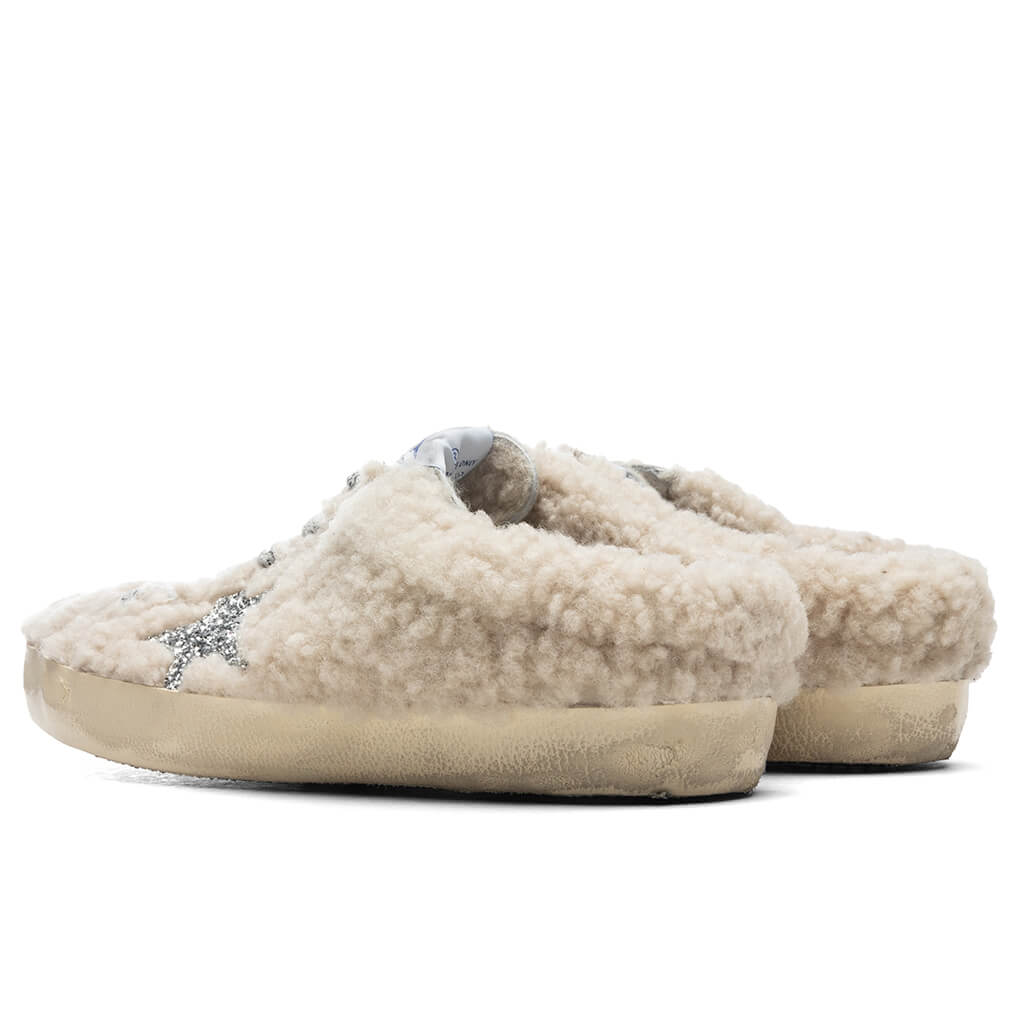 Women's Super-Star Sabot - Natural White/Silver