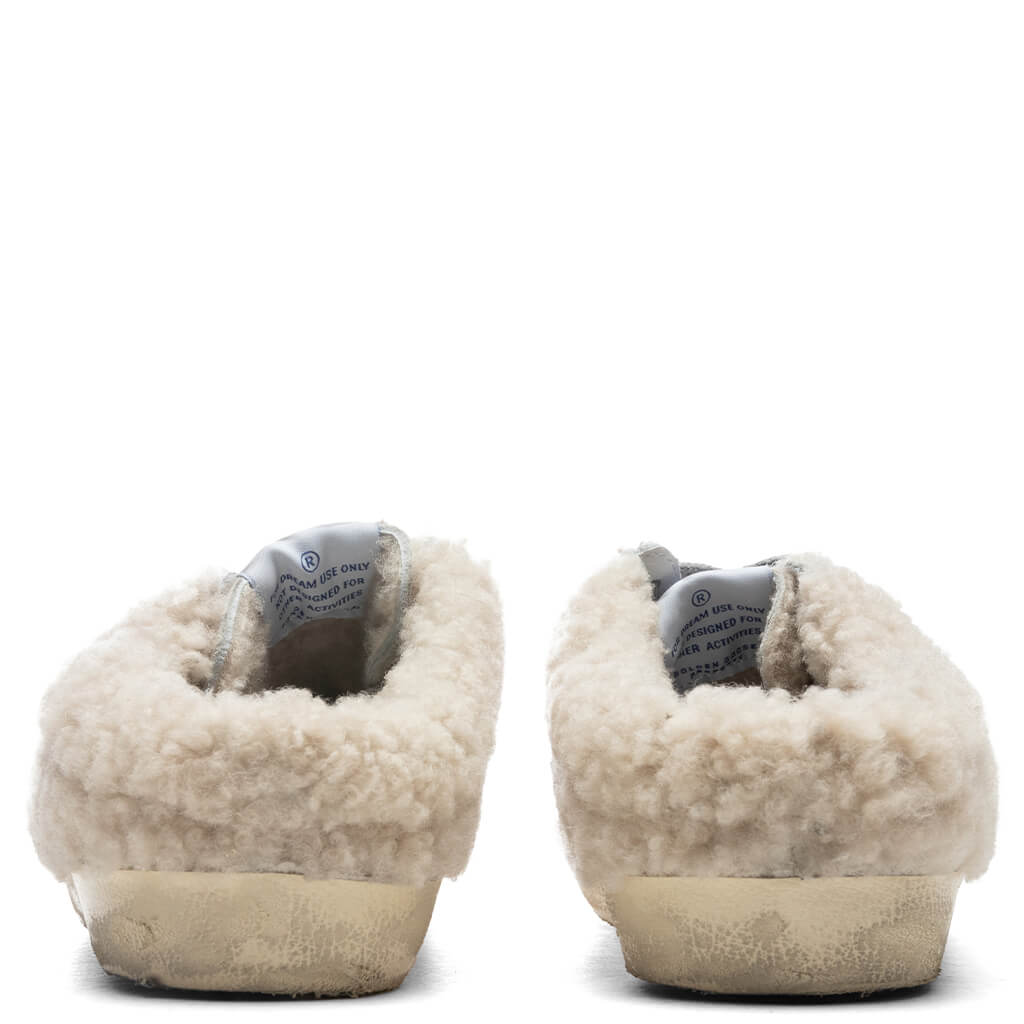 Women's Super-Star Sabot - Natural White/Silver