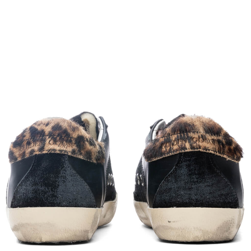 Women's Super-Star Sneakers - Black/Gold