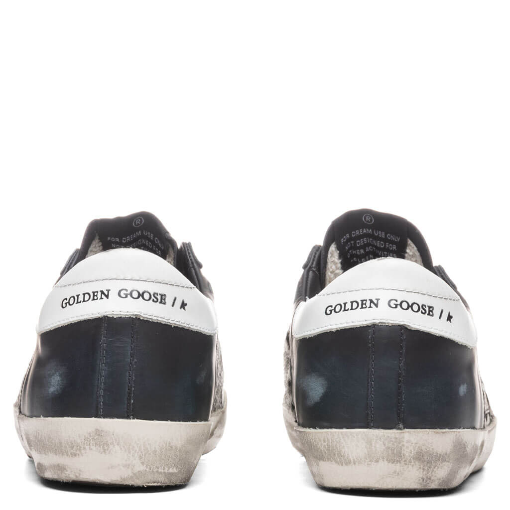 Women's Super-Star Sneakers - Black/Zebra/Red