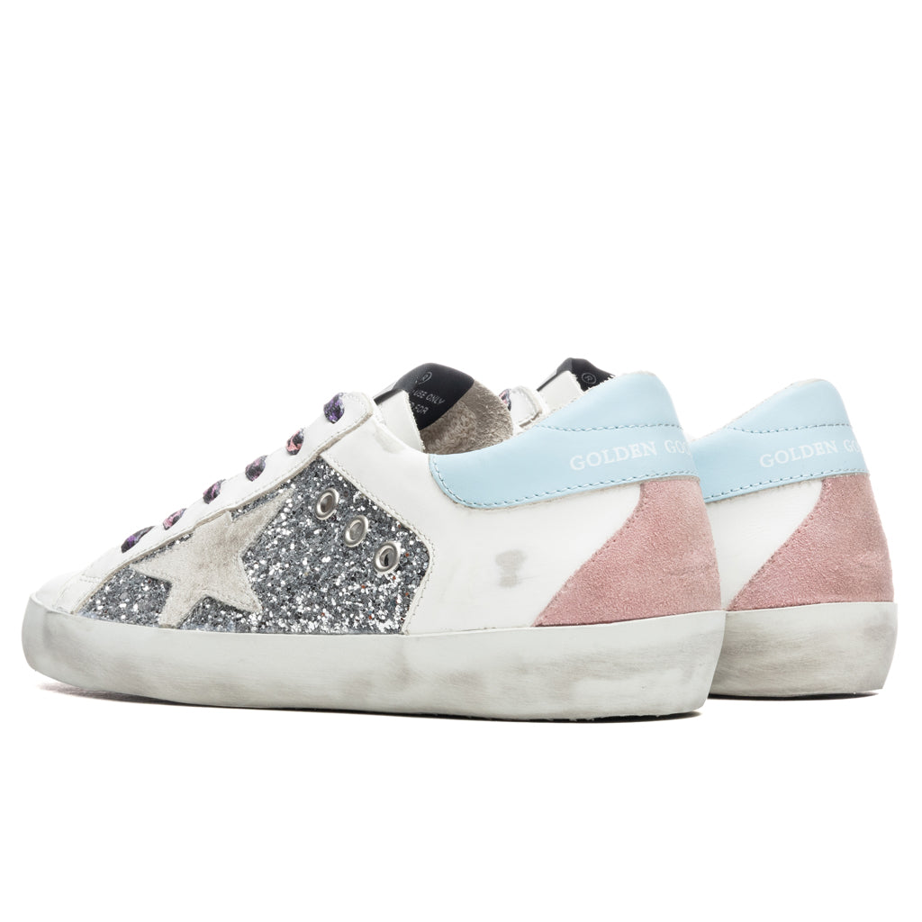 Women's Super-Star Sneakers - Silver/White/Ice