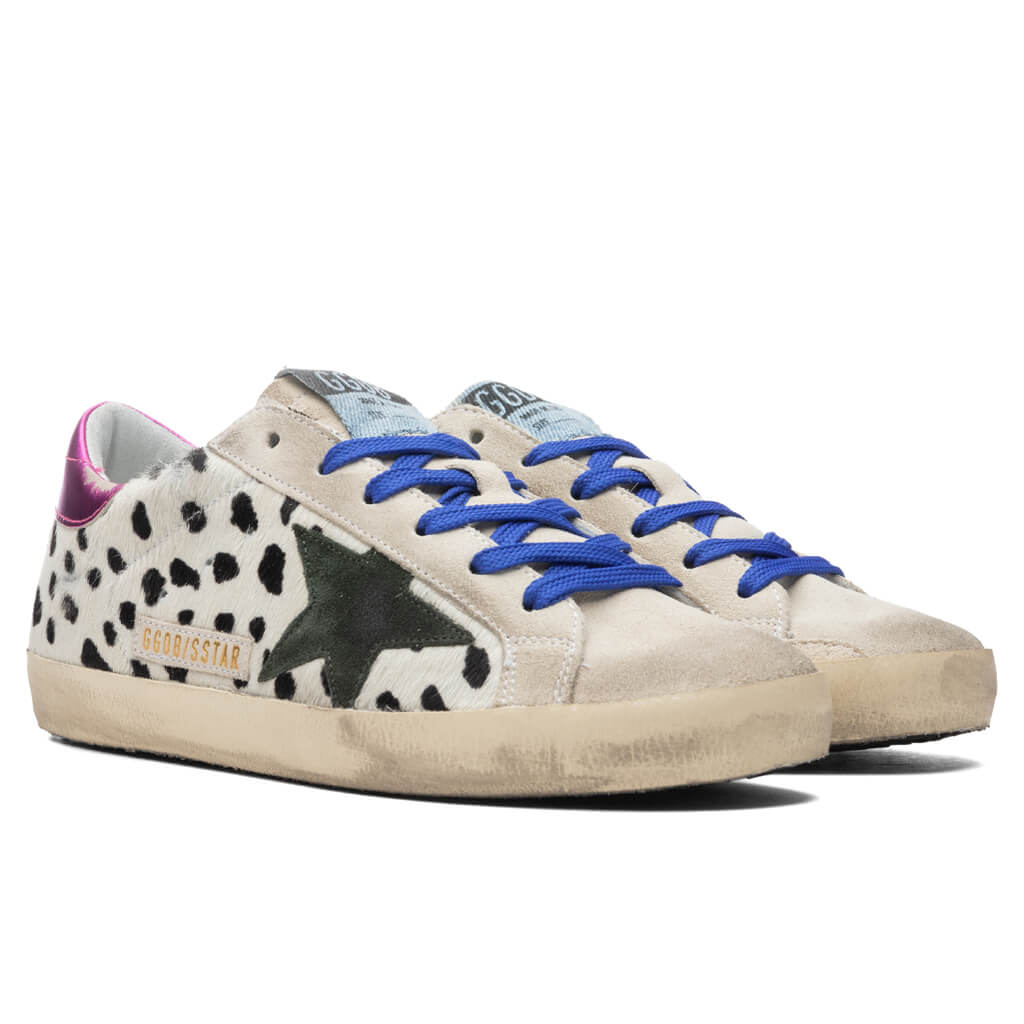 Women's Super-Star Sneakers - White/Black Cow