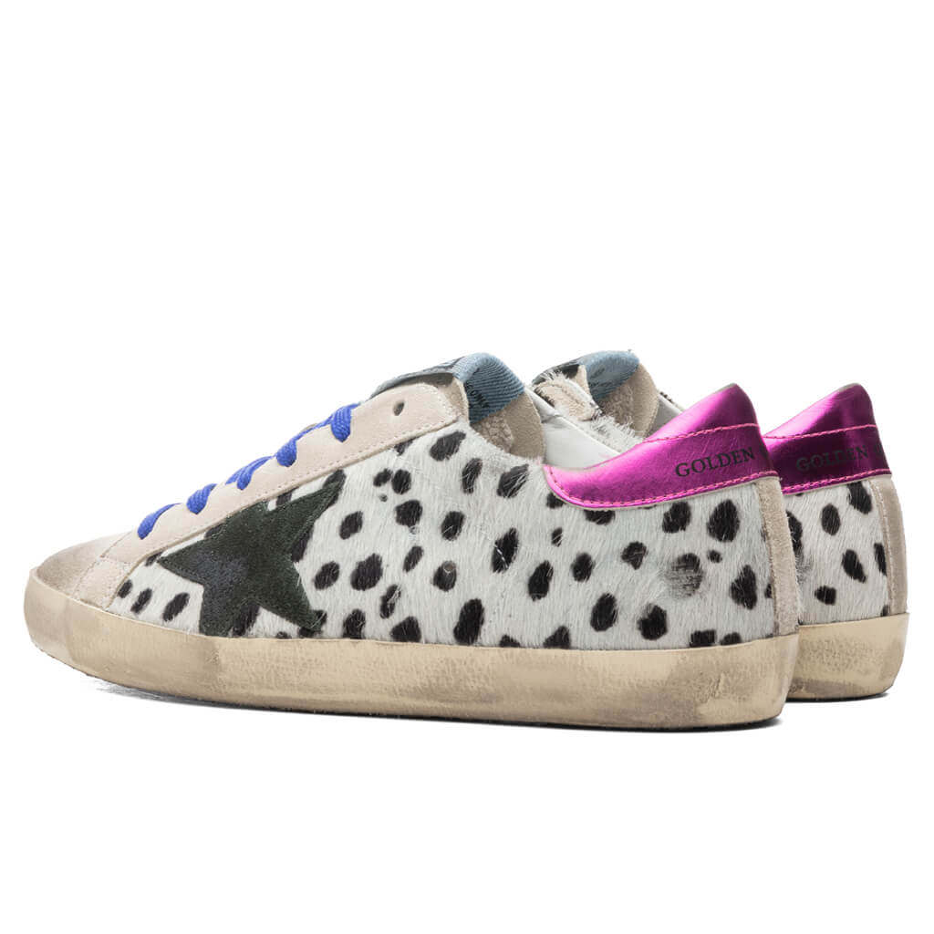 Women's Super-Star Sneakers - White/Black Cow