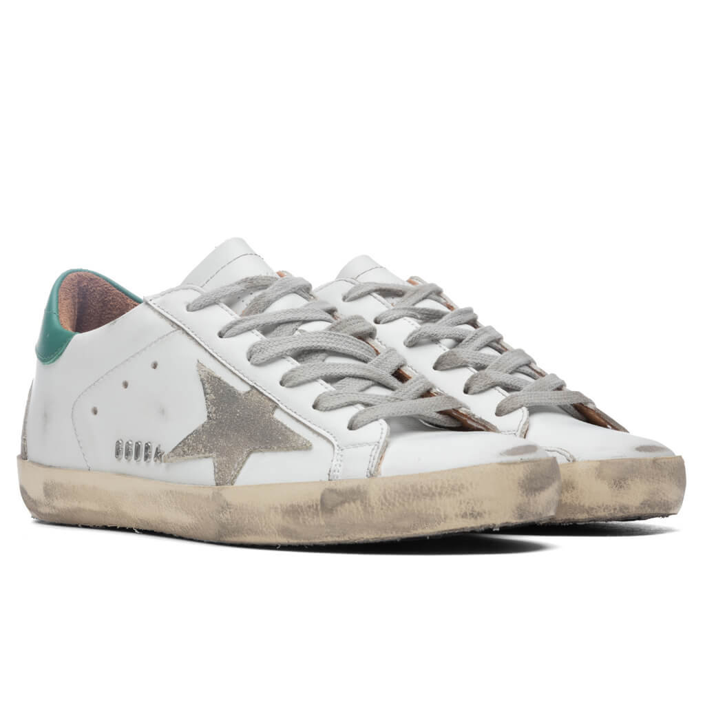 Women's Super-Star Sneakers - White/Ice/Green