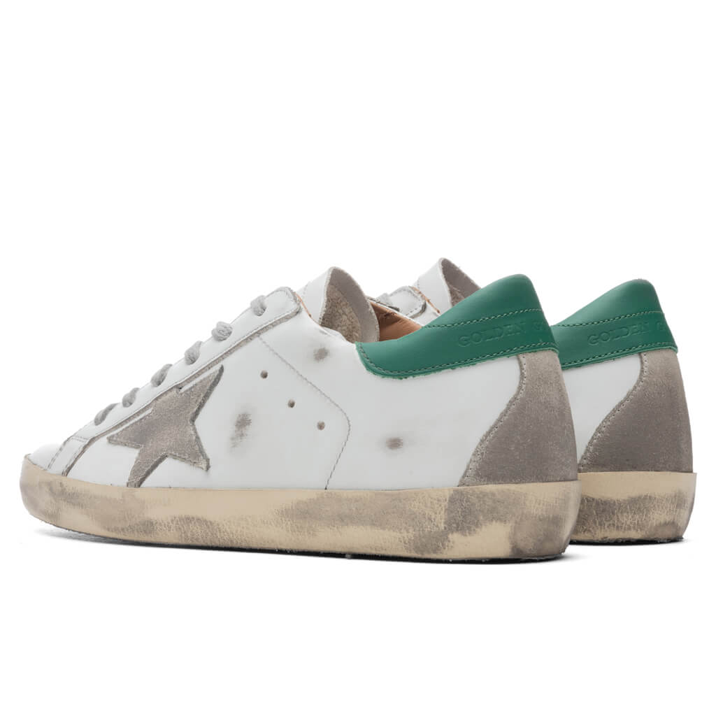 Women's Super-Star Sneakers - White/Ice/Green