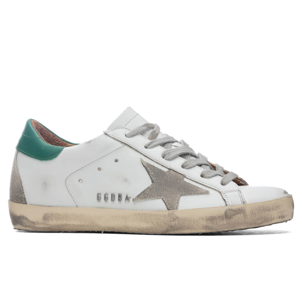 Women's Super-Star Sneakers - White/Ice/Green