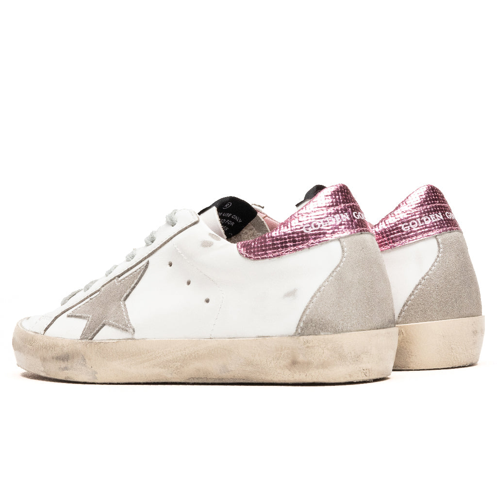 Women's Super-Star Sneakers - White/Ice/Pink