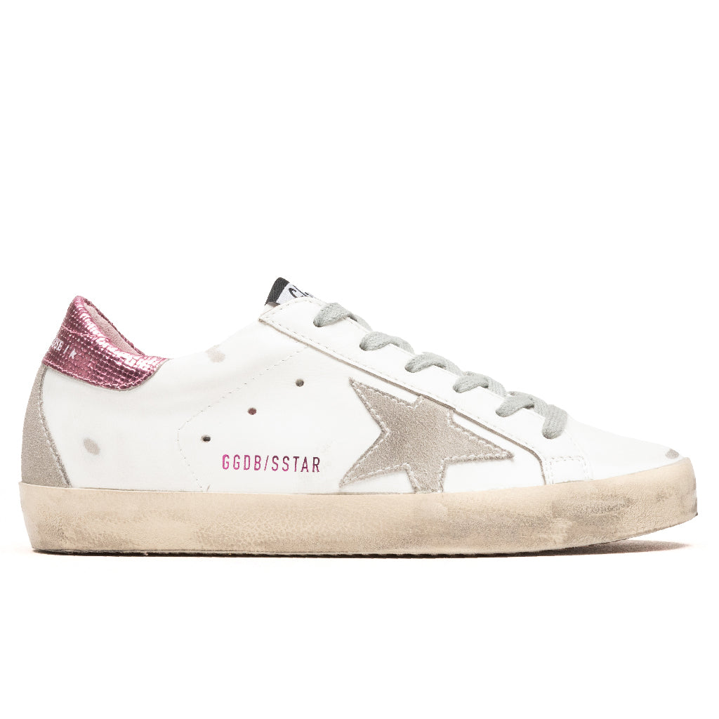 Women's Super-Star Sneakers - White/Ice/Pink