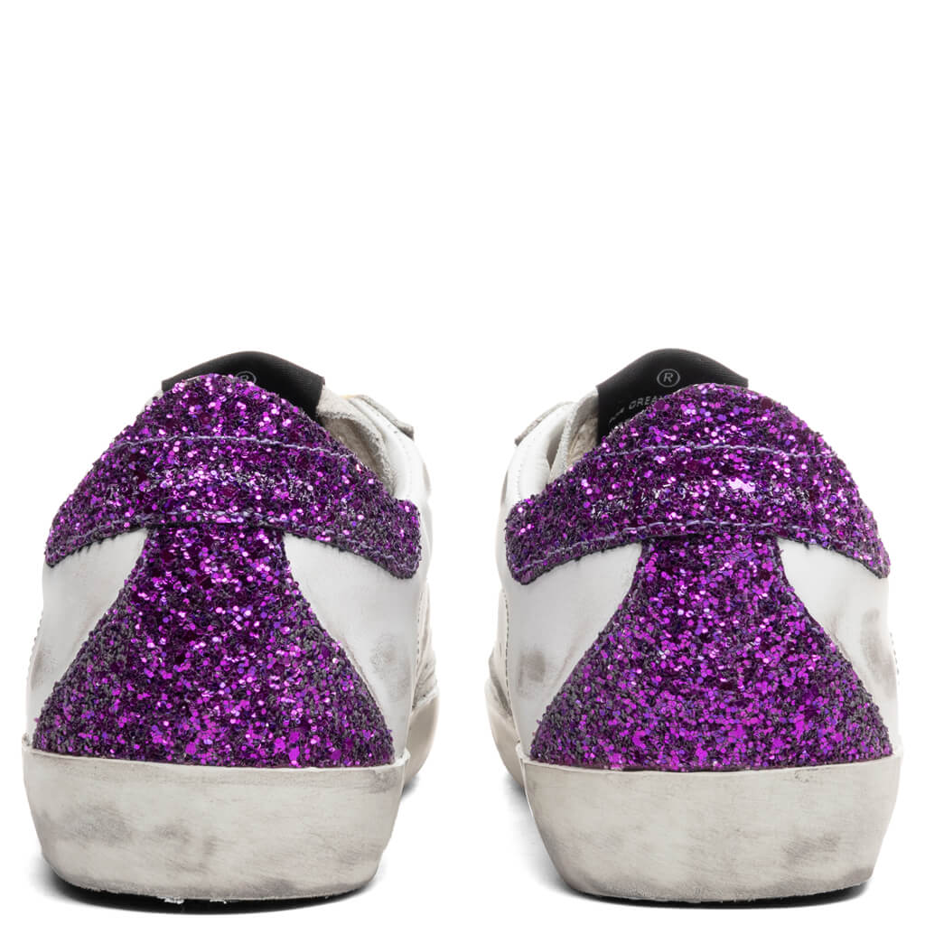 Women's Super-Star Sneakers - White/Ice/Silver/Purple