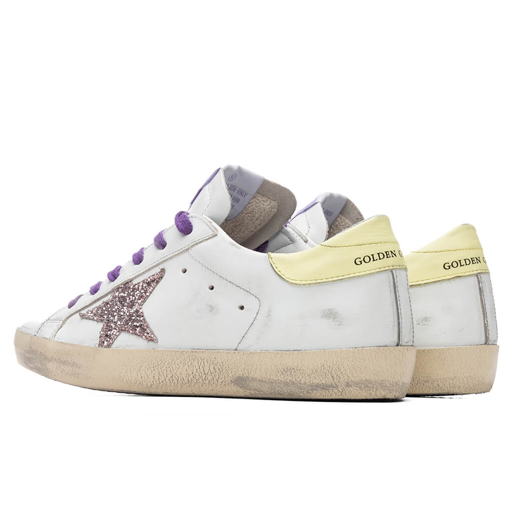 Women's Super-Star Sneakers - White/Pink