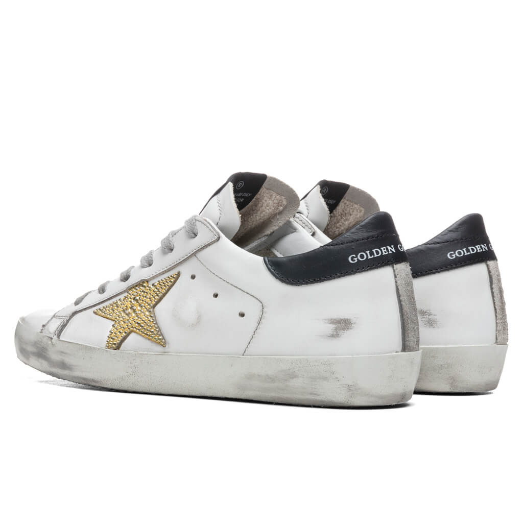 Women's Super-Star Sneakers - White/Sun/Yellow