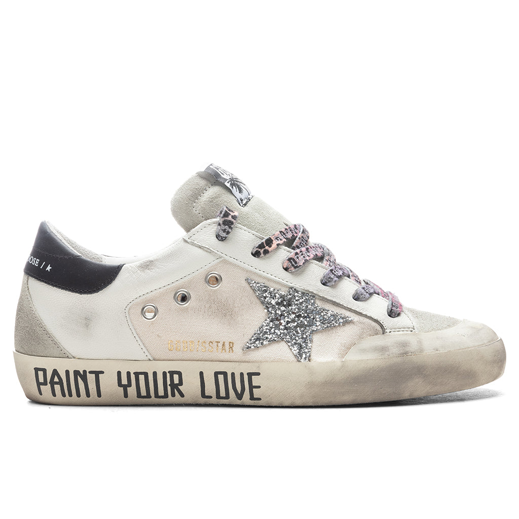 Women's Super-Star Penstar - Cream/White/Silver