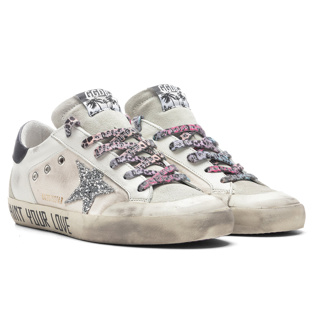 Women's Super-Star Penstar - Cream/White/Silver