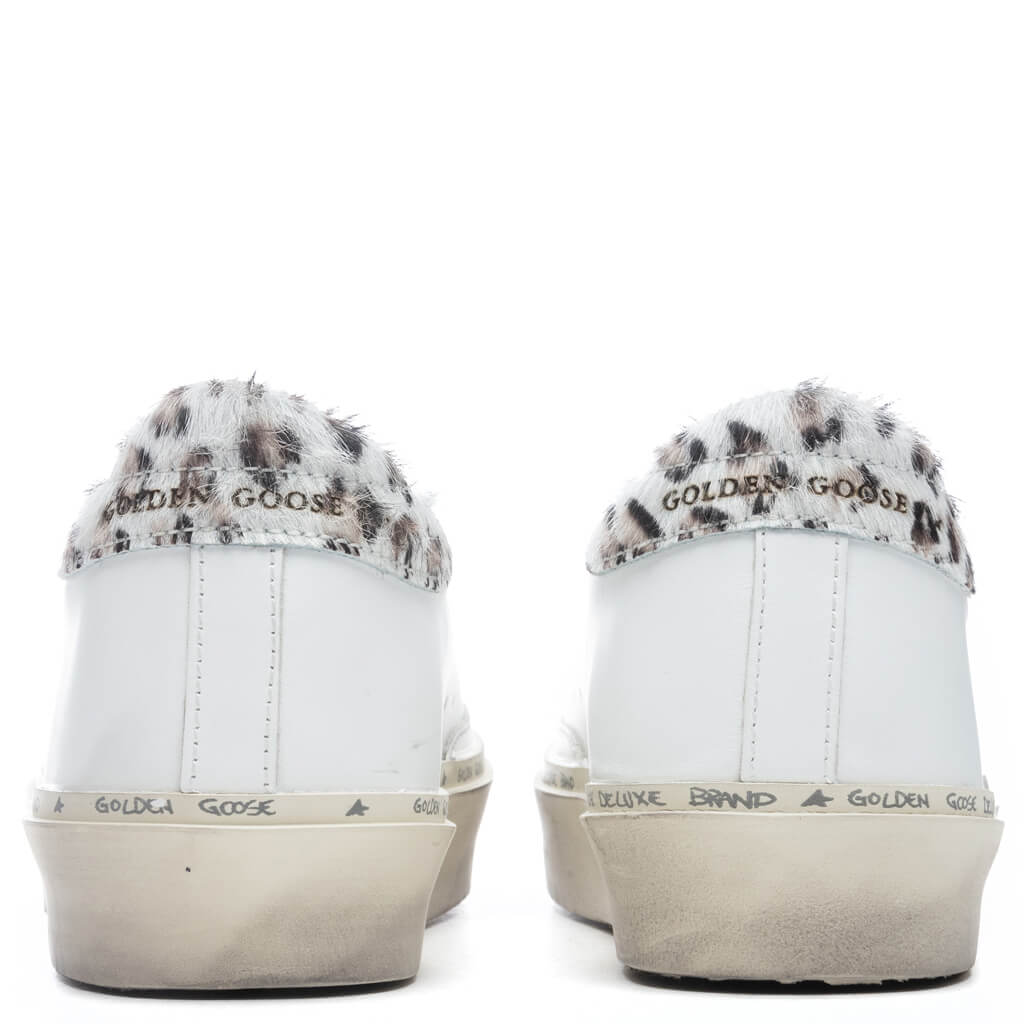 Women's Hi Star - White/Powder Blue/Cream Leopard