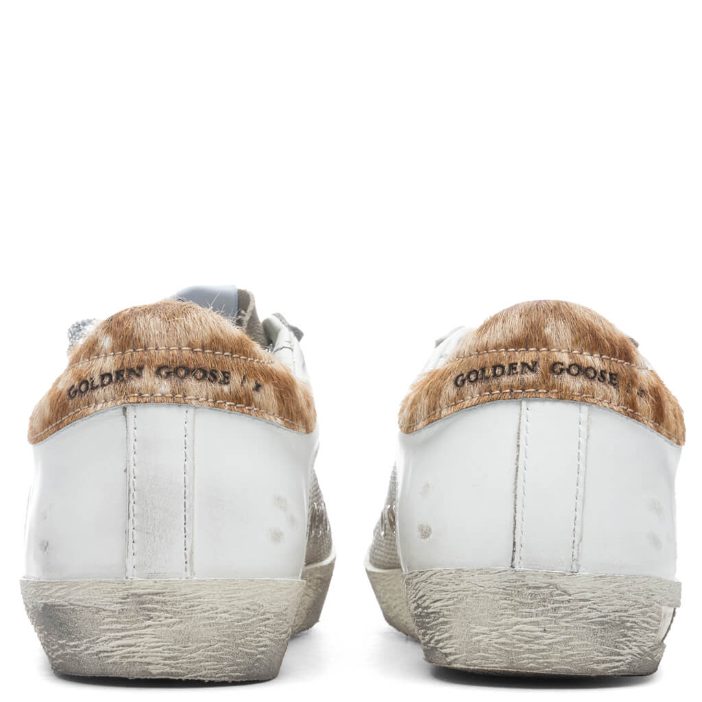 Women's Super-Star Sneakers - Light Silver/White/Taupe