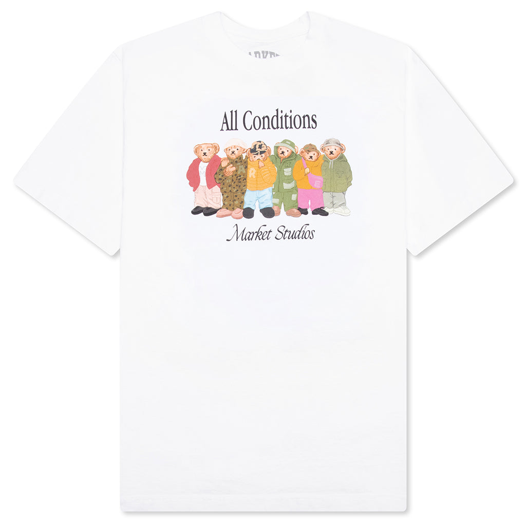 Gorpcore Bears T-Shirt - White