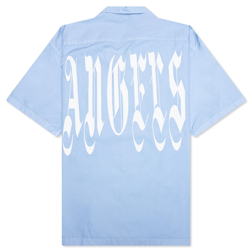 Gothic Logo Shirt S/S - Light Blue
