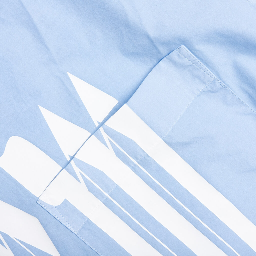 Gothic Logo Shirt S/S - Light Blue