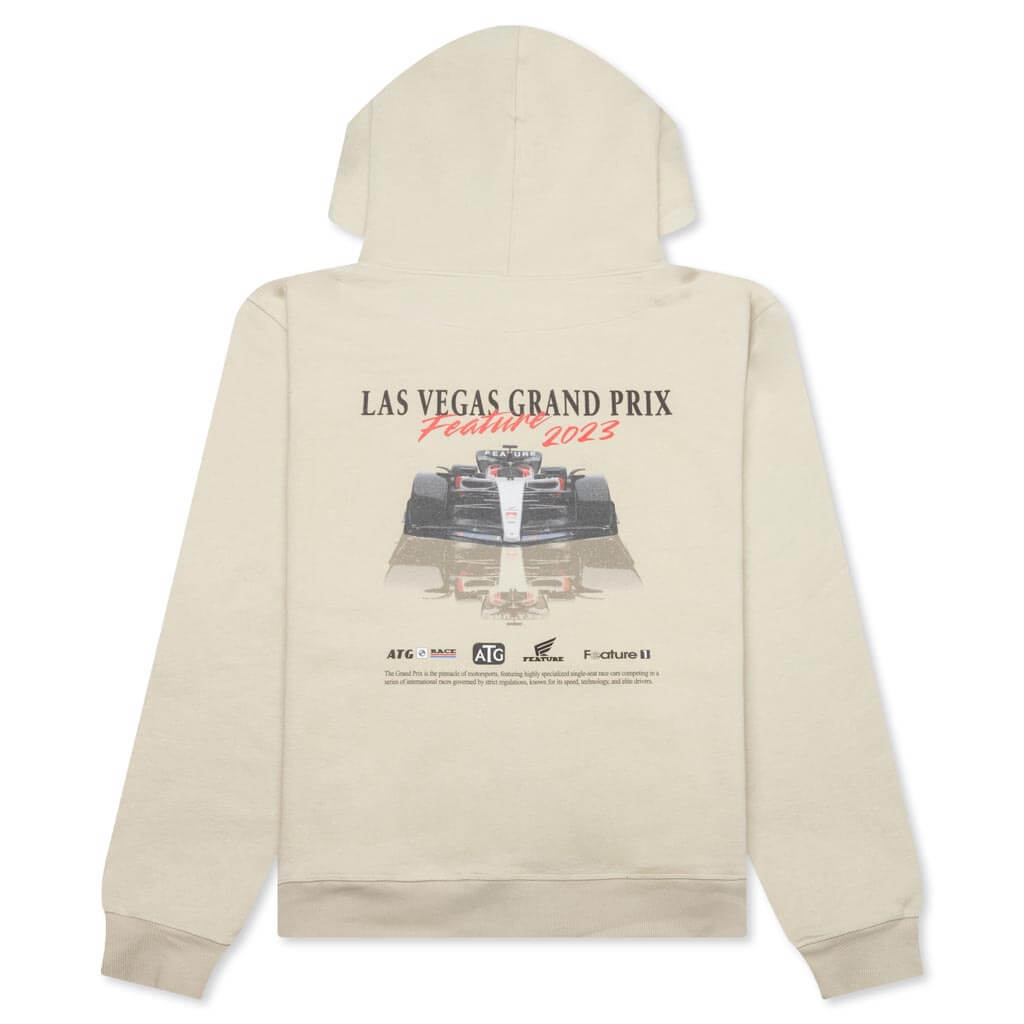 Grand Prix Hoodie - Agate Grey