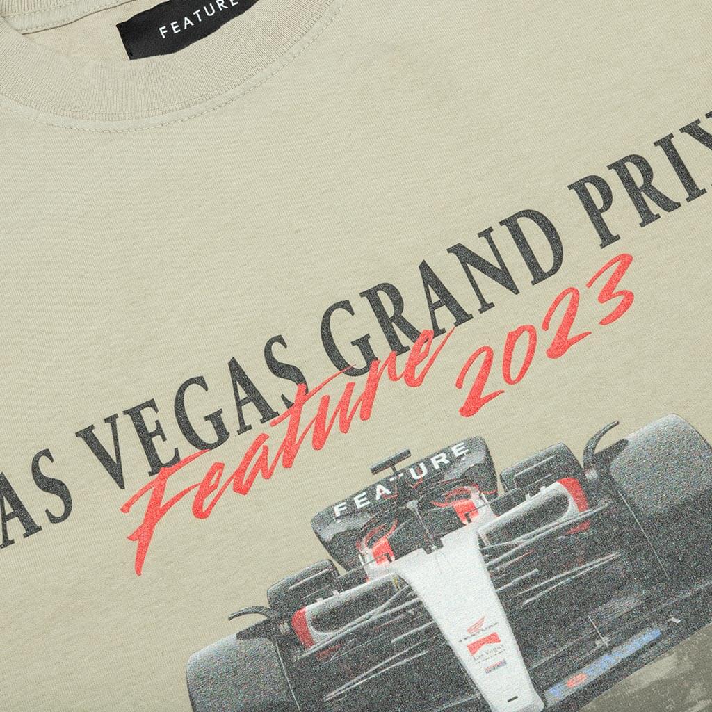 Grand Prix Tee - Oil Green