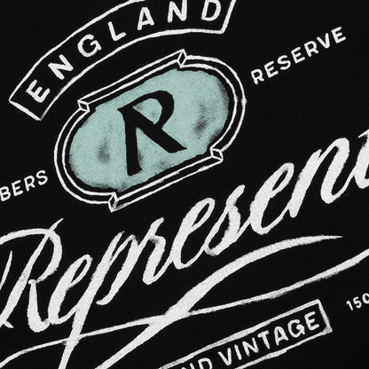 Grand Vintage Hand Drawn T-Shirt - Jet Black